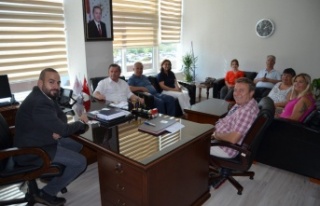 Başhekim Karahan’a CHP’den ziyaret