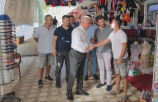 Erdem'e Konaklı'da yoğun ilgi