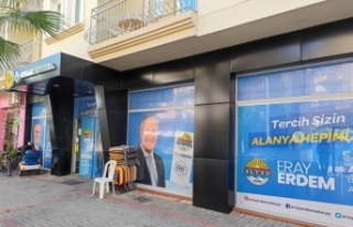 Erdem'in seçim ofisi faaliyete geçiyor