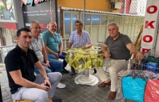 Erdem, kırtasiye sektörü ile görüştü 