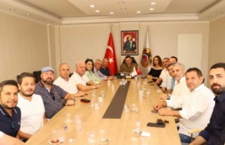 Erdem’den Başkan Yücel’e ziyaret