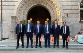 Kardeş şehir Gladbeck'te Alanya temsil edildi