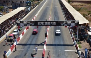 Kepez’de Otodrag yarışı nefesleri kesti