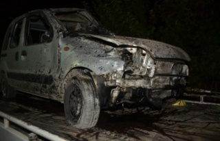 Kontrolden çıkan otomobil takla attı: 1 ölü