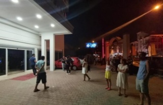 Manavgat'ta 4 yıldızlı otelde, müşterilerin...