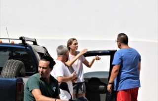 Otomobil ile çarpışan arazi cipi yan yattı, Ukraynalı...