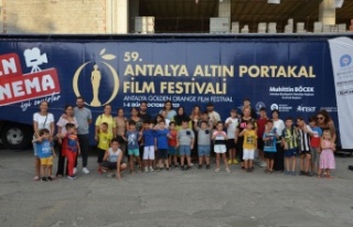 Sinema Tırı 5 günde 6 ilçe gezdi 