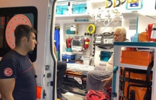 Sulama kanalında mahsur kaldı, sözleri ile zor...