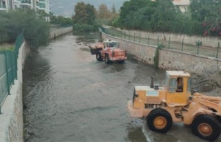 Alanya Belediyesi'nin kış hazırlıkları devam...