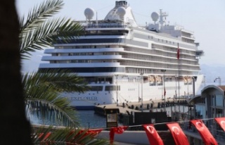 Alanya’da haftanın ikinci kruvaziyeri limana demir...
