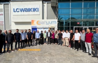 ALTSO Başkan Adayı Bilal Gömeç ve ekibi Alanyum...