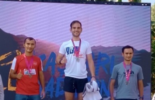 Belediyesporlu atlet dereceyle döndü