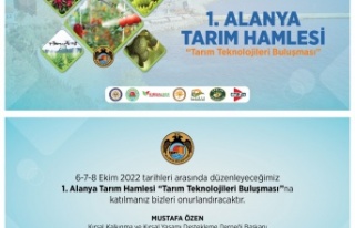 Büyük Tarım Buluşması 6 Ekim'de kapılarını...