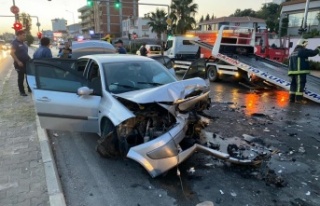 En acı ziyaret: Baba ve polis oğlunu kaza ayırdı