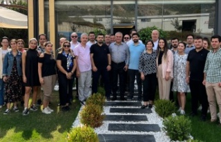 Erdem, Tosmur’da iş insanlarını ziyaret etti