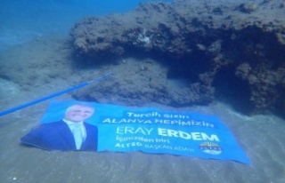 Erdem’e sualtından destek