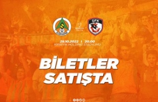 Gaziantep FK maçı biletlerimiz satışa sunuldu