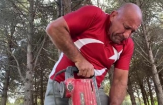 Karpuz tarlasında çalışarak dünya şampiyonu...