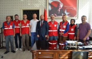 Kızılay Alanya Şubesi'nden Başhekim Karahan'a...