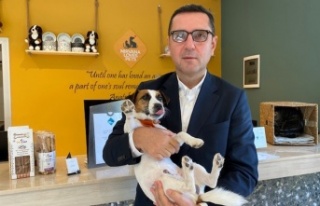 Otelde konaklayan misafirlerin evcil hayvanlarına...