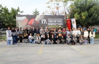 17. Alanya Taş Heykel Sempozyumu sona erdi