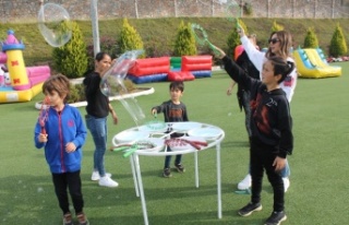 Alanya'da çocuklar bu kahvaltı bahçesine bayılacak