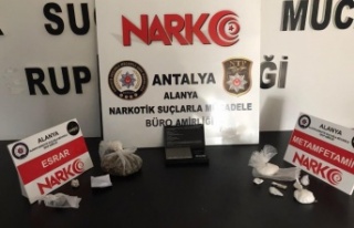 Alanya'da uyuşturucu ve hırsızlık operasyonları:...