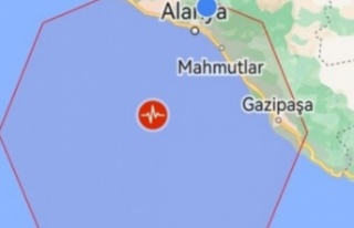 Alanya depremle fena sallandı