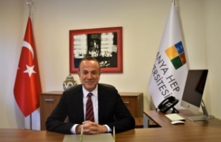 Alanya HEP'in yeni rektöründen ilk açıklama