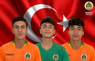 Alanyaspor'un 3 gencine milli takım daveti