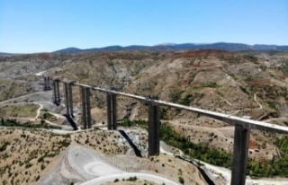 Alanya’yı Konya’ya 2 saat yaklaştıran viyadük...