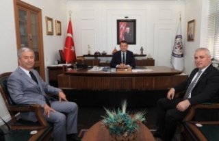 ALTSO'dan Kaymakam Ürkmezer'e ziyaret