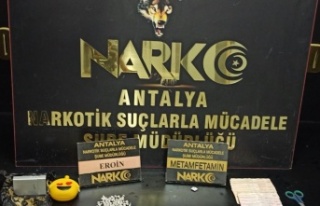 Antalya'da uyuşturucu operasyonlarında 327...