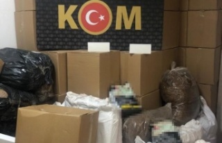 Antalya’da kaçak tütün satanlara büyük darbe