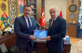 Başkan Yücel ve Bahçeli Alanya'nın geleceğini...