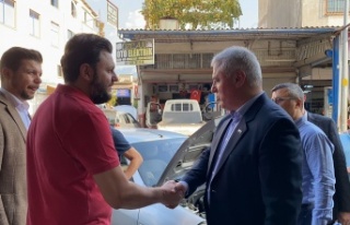 Erdem Alanya Sanayi'de iş insanlarını ziyaret...