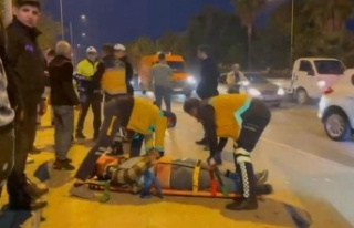 Gazipaşa'da motosiklet kazası: 1 yaralı