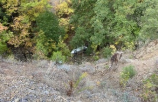 Gazipaşa'da otomobil uçuruma yuvarlandı: 1...