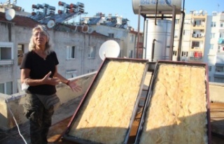 Güneş panellerinin çalındığını musluktan çamurlu...