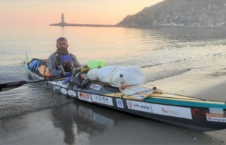Kano gezgini Alanya'ya ulaştı