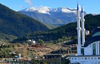 Kar Alanya'ya kadar indi