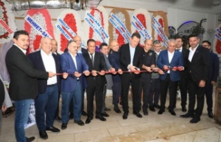 Kaymakam Ürkmezer EMŞAV Alanya Şubesi açılışına...