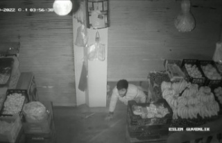 Levyeli hırsız yakayı ele verdi