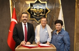 Rektör Kalan'dan Araştırma Merkezi Binası...