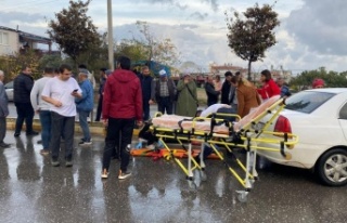 Ters şeritten gidince kazaya sebep oldu: 1 yaralı
