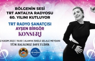 TRT Antalya Radyosu Alanya’ya Ayşen Birgör’le...