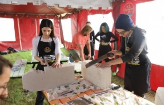 Türkler Güzel Sanatlar Lisesi öğrencilerinden...