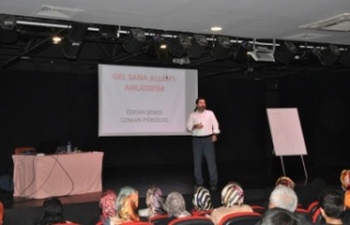 Uzman psikolog Alanya’da din görevlileriyle buluştu