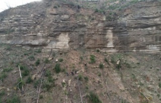 70 metrelik kayalıklardan düşen adamı jandarma...