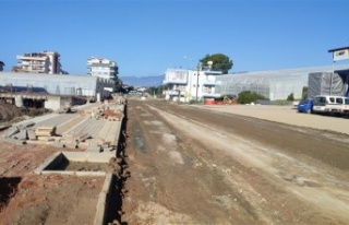 Alanya Belediyesi alt yapı ve üst yapı çalışmalarına...